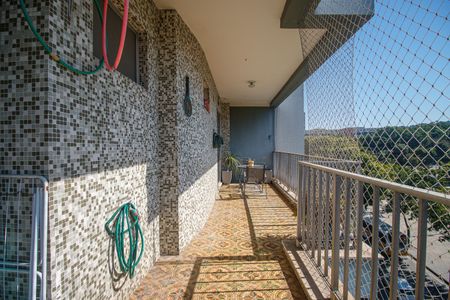 Varanda da sala de apartamento à venda com 2 quartos, 90m² em Maracanã, Rio de Janeiro