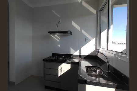 Cozinha de apartamento para alugar com 2 quartos, 57m² em Nova Uberlândia, Uberlândia