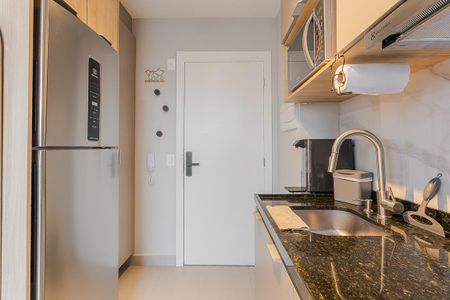 Studio para alugar com 25m², 1 quarto e sem vagaCozinha