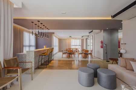 Studio para alugar com 25m², 1 quarto e sem vagaSalão de Festas