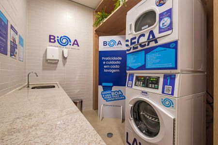 Apartamento para alugar com 44m², 1 quarto e sem vagaLavanderia
