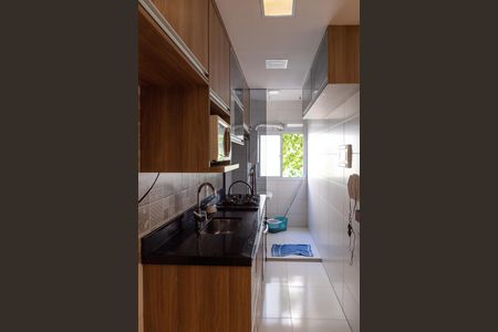 Cozinha e Área de Serviço de apartamento à venda com 3 quartos, 56m² em Jardim Cocaia, Guarulhos
