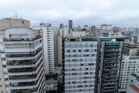Vista da Sacada da Sala de apartamento para alugar com 1 quarto, 38m² em Perdizes, São Paulo