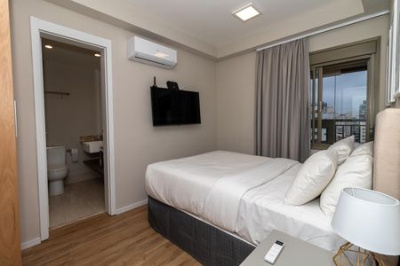 Suite de apartamento para alugar com 1 quarto, 38m² em Perdizes, São Paulo