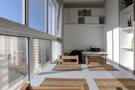 Varanda Gourmet de apartamento para alugar com 1 quarto, 43m² em Vila Mogilar, Mogi das Cruzes