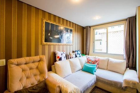Sala de apartamento à venda com 2 quartos, 55m² em Vila Guiomar, Santo André