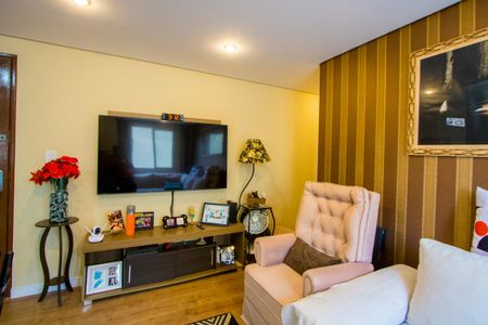 Sala de apartamento à venda com 2 quartos, 55m² em Vila Guiomar, Santo André