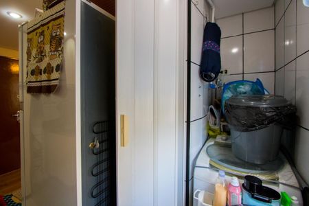 Área de serviço de apartamento à venda com 2 quartos, 55m² em Vila Guiomar, Santo André