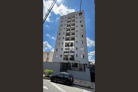 Fachada de apartamento à venda com 2 quartos, 55m² em Vila Guiomar, Santo André