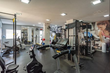 Apartamento para alugar com 73m², 3 quartos e 2 vagas Apartamento para alugar com 73m², 3 quartos e 2 vagasAcademia