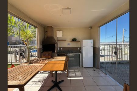 Área comum - Churrasqueira de apartamento à venda com 2 quartos, 48m² em Arvoredo Ii, Contagem