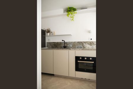 Studio para alugar com 25m², 1 quarto e sem vaga Studio para alugar com 25m², 1 quarto e sem vagaCozinha