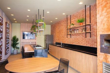 Apartamento para alugar com 60m², 2 quartos e 2 vagasÁrea comum - Área Gourmet