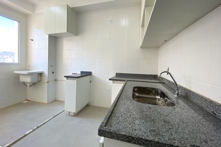 Cozinha de apartamento para alugar com 2 quartos, 55m² em Palmeiras, Belo Horizonte