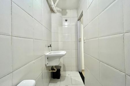 Banheiro da Suíte de apartamento para alugar com 1 quarto, 25m² em Vila Clementino, São Paulo