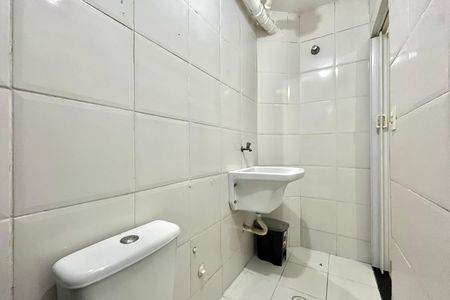 Banheiro da Suíte de apartamento para alugar com 1 quarto, 25m² em Vila Clementino, São Paulo