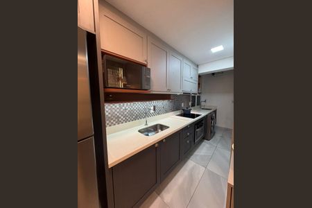 Cozinha de apartamento à venda com 2 quartos, 73m² em Ponte de Campinas, Jundiaí