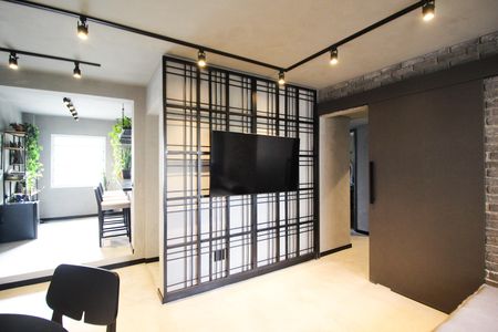 Sala de apartamento para alugar com 2 quartos, 88m² em Indianópolis, São Paulo