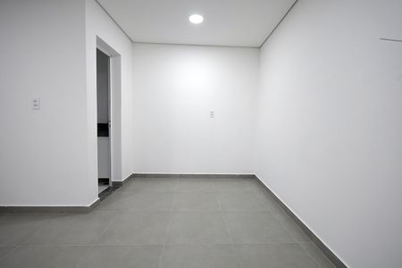 Sala, Cosinha, Quarto de apartamento para alugar com 1 quarto, 48m² em Vila Humaita, Santo André