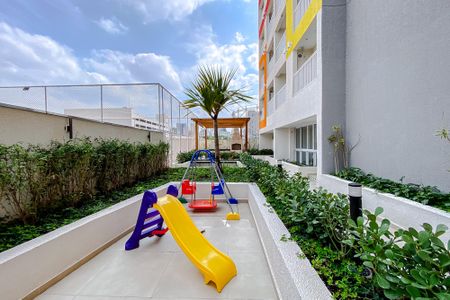 Área comum - Playground de kitnet/studio para alugar com 1 quarto, 43m² em Brás, São Paulo