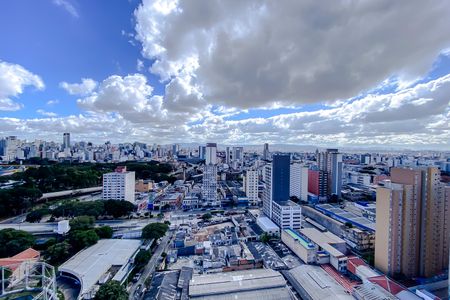 Vista da Varanda de kitnet/studio para alugar com 1 quarto, 43m² em Brás, São Paulo