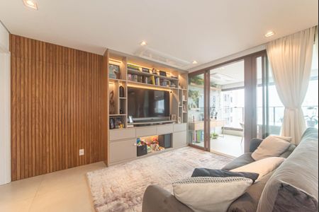 Sala de apartamento para alugar com 2 quartos, 110m² em Campo Belo, São Paulo
