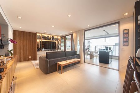 Sala de apartamento para alugar com 2 quartos, 110m² em Campo Belo, São Paulo