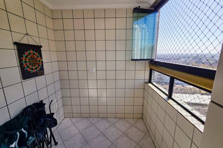 Varanda da Sala de apartamento para alugar com 3 quartos, 120m² em Aviação, Praia Grande