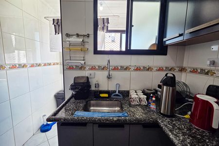 Cozinha de apartamento para alugar com 3 quartos, 120m² em Aviação, Praia Grande