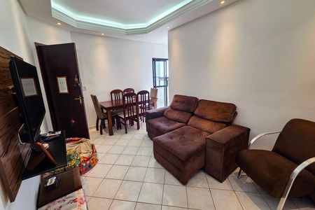 Sala de apartamento para alugar com 3 quartos, 120m² em Aviação, Praia Grande