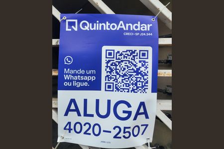 Placa de apartamento para alugar com 1 quarto, 35m² em Jardim Japao, São Paulo