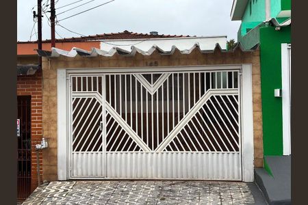 Fachada de casa à venda com 3 quartos, 197m² em Vila Guaraciaba, Santo André