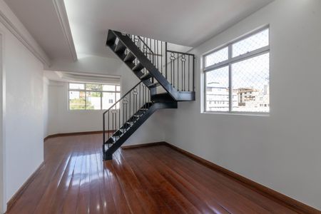 Sala de apartamento à venda com 4 quartos, 260m² em União, Belo Horizonte