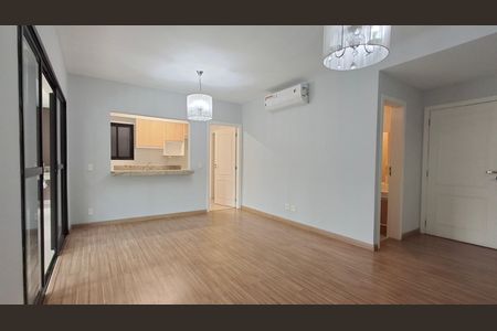Sala de apartamento para alugar com 3 quartos, 120m² em Mansões Santo Antônio, Campinas