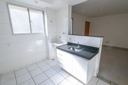 cozinha de apartamento para alugar com 2 quartos, 46m² em Manacás, Belo Horizonte