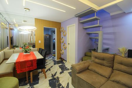 Sala de casa de condomínio à venda com 2 quartos, 100m² em Jaguaré, São Paulo