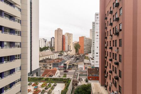Vista da Sacada de apartamento para alugar com 1 quarto, 60m² em Centro, Curitiba