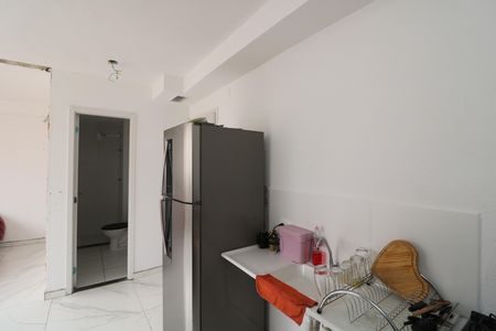 Cozinha de apartamento à venda com 2 quartos, 32m² em Quinta da Paineira, São Paulo