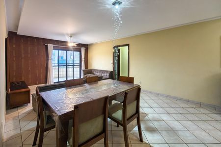 Sala de apartamento para alugar com 3 quartos, 123m² em Canto do Forte, Praia Grande