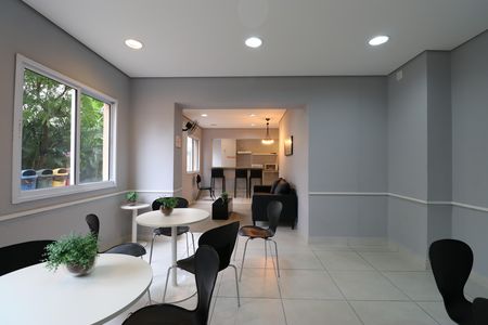 Apartamento à venda com 31m², 2 quartos e sem vagaSalão de festas 