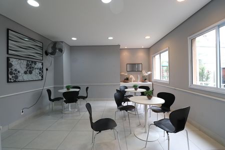 Apartamento à venda com 31m², 2 quartos e sem vagaSalão de festas 