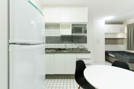Cozinha de kitnet/studio para alugar com 1 quarto, 30m² em Perdizes, São Paulo