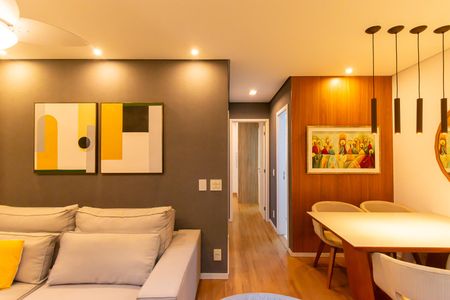 Apartamento para alugar com 74m², 2 quartos e 2 vagas Apartamento para alugar com 74m², 2 quartos e 2 vagasSala