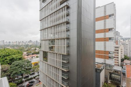 Vista da Varanda de apartamento para alugar com 1 quarto, 30m² em Pinheiros, São Paulo