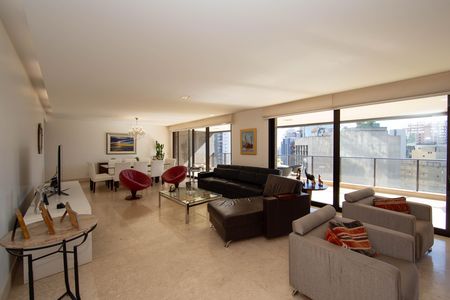 SALA de apartamento para alugar com 4 quartos, 278m² em Funcionários, Belo Horizonte