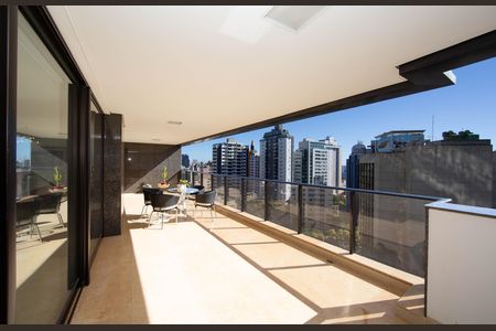VARANDA de apartamento para alugar com 4 quartos, 278m² em Funcionários, Belo Horizonte