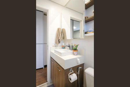 Apartamento à venda com 87m², 3 quartos e 2 vagasBanheiro da suíte