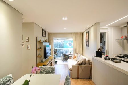 Sala de apartamento à venda com 3 quartos, 87m² em Jardim São Caetano , São Caetano do Sul