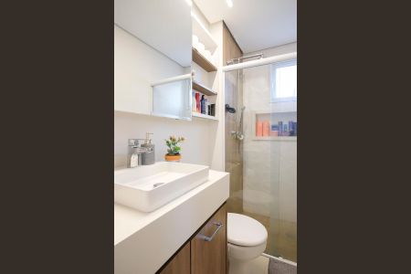 Apartamento à venda com 87m², 3 quartos e 2 vagasBanheiro da suíte
