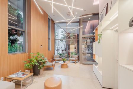 Apartamento para alugar com 67m², 2 quartos e sem vagaHall social